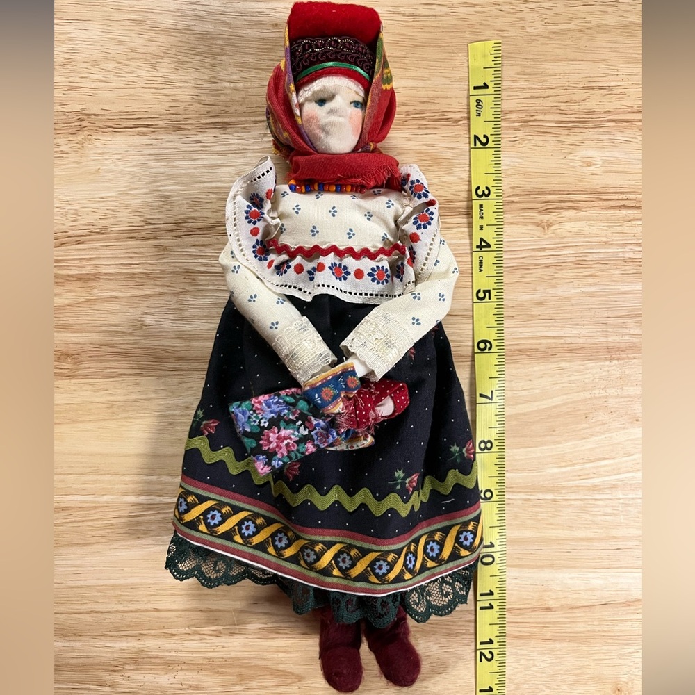 Folk Art Cloth Doll